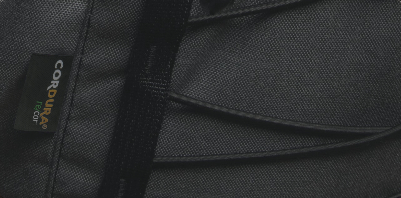 backpack made with CORDURA® re/cor™ fabric